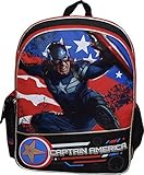 Marvel Civil War Captain America Set 16" School Backpack [並行輸入品]