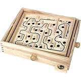 Wooden Labyrinth -- A Classic Game of Skill & Strategy by Mammoth XT Supplements