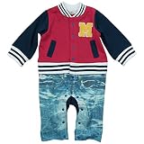 《秋冬春対応》SHORH KID'S(ショーキッズ) T/Cミニ裏毛スタジャンロンパス 80cm/アカ NO.SD-72173