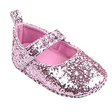 AutumnFall幼児用ガールズSoft Sole Crib靴スパンコールスニーカーベビーシューズ 6~12 Months