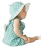 (ウイ カプア) u'i Kapua ドット 柄 天使の羽 付き キャミソール ロンパース カバーオール ベビー服 女の子 夏 コンビネゾン (80,ブルー)
