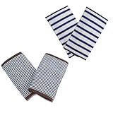 エルゴ用よだれカバー(リバーシブル・ベルトカバー)2セット ヒッコリーネイビー/マリンボーダー