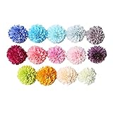 Homyl 10個入　DIY　シルク　人工菊　装飾花　造花　工芸品　フラワーヘッド　デコレーション　　13色選ぶ - 色13