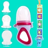 SKK Baby Silicon Fresh Food Feeder Teether And Pacifier Clip Purple by SKK BABY