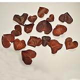 ハートリーフ　レッド　約15枚入り 葉 ドライ ドライフラワー 花材 リーフ ハーバリウム