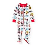 The Children's Place Baby Ball Themed Stretchie Pajamas White 90863 0-3MONTHS [並行輸入品]