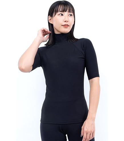 Amazon | FELLOW 保温インナー ロングスリーブ 長袖 レディース 1mm