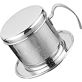 Fityle ステンレス鋼 コーヒーフィルター ドリップカップ コーヒー用品 ドリップポット 便利性