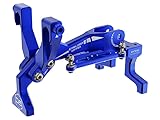 3レーシング D6S SPORT 車用 SAK-D6806アルミフロントバルクヘッド 3RACING SAK-D6806 Aluminum Front Bulkhead for Auper D6 S 1/10 ONROAD DRIFT RC CAR (BLUE - 青色)