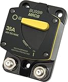 Blue Sea Systems 187-Series Surface Mount 35A Circuit Breaker [並行輸入品]