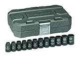 GearWrench 84930 N 1 / 2ドライブメトリックインパクトソケットセット( 12 Piece ) by GearWrench