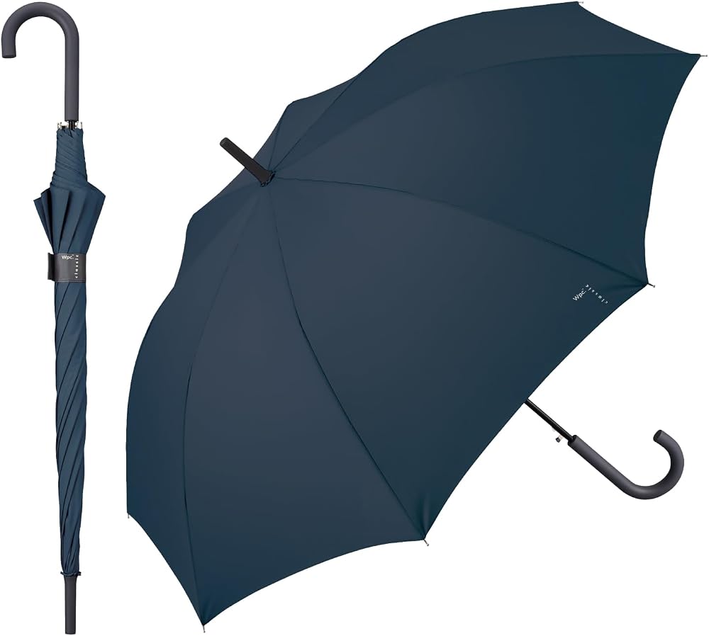 Wpc. Classic 傘 長傘 耐風 グラスファイバー 雨傘 メンズ レディース 晴雨兼用 親骨:65cm ジャンプ