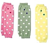 超格安 ３色セット 可愛い 水玉模様 ベビー レッグ ウォーマー (3色セット)