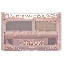 Amazon.co.jp: キャンメイク スタイリングデュアルアイブロウ 01