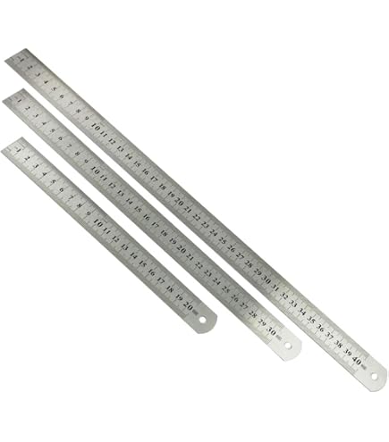 Machinist Ruler KEARING Pocket Ruler Stainless Steel, 6 Inch Metal ...