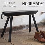 NORRMADE/ノルメイド SHEEP/シープ スツール 椅子/玄関/ベンチ/デンマーク (ブラック)