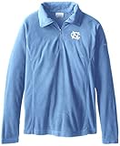 NCAA North Carolina Tar Heels Collegiate Glacial II Half Zip Fleece Jacket L ブルー