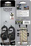 [ナイトアイズ]Nite Ize CamJam Cord Tightner - 2-Pack with Cord テントアクセサリー BLACK Regular [並行輸入品]