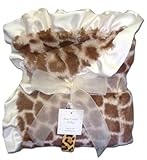 Max Daniel Baby Throw Blanket - Ivory Giraffe by Max Daniel Designs