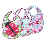 Jj Cole Bib Set, Pink Flutter by JJ Cole