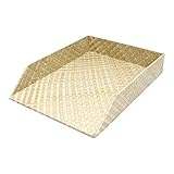 【アジア工房】パンダンで出来たA4ファイルトレイ [2色展開] [ナチュラル] ［ft-11712］ [並行輸入品]