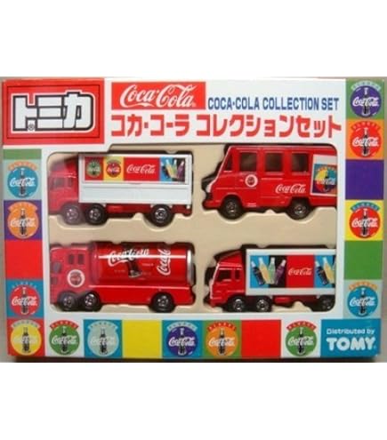 3箱 未開封 コカコーラ ドリンクカーセット 2、3 トミカ Amazon | トミカ コカ・コーラドリンクカーセット 2 | ミニカー・ダイ