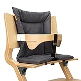 リエンダー Leander ハイチェア用 クッション 305060-41 ダークグレー Cushion for high chair Dark Grey ハイチェア ベビーチェア 赤ちゃん イス 椅子