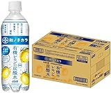 ダイドー 和ノチカラ 有機レモン使用 炭酸水 500ml ×24本