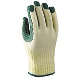 川西工業 グローブマニア ゴム張りダンク 3双入 グリーン FREE 【ゴム張り手袋】 #2516