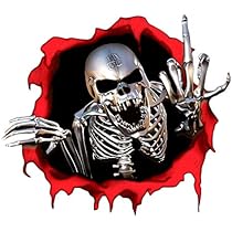 Amazon.co.jp: heizi 車 ステッカー かっこいい スカル ドクロ 2枚 Amazon.co.jp: heizi 車 ステッカー かっこいい スカル ドクロ 2枚