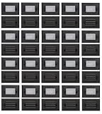 20 Pack of Malibu 8301-2402-20 Half Brick Deck Step Light w/ 2 Lenses ea, 7 Watt, Black Finish BY MA