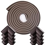 Premium Edge & Corner Guards - BesMelody EXTRA LONG & DENSE 20ft Covering With 8 Cushion Bumpers - F