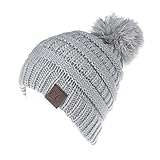 Three sheep ニット帽 毛糸 厚手 かわいい 赤ちゃん キッズ 男の子 女の子 秋冬 防寒 ポンポン 暖かい 防風 タグ付き