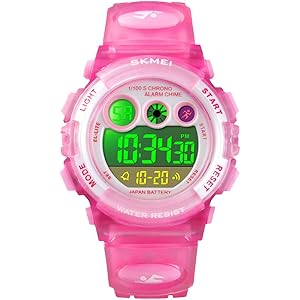 キッズ 腕時計 SKMEI ウォッチ 子供用 ガールズ 多機能 50m防水 アナデジ 女の子 腕時計 スポーツ 目覚まし…