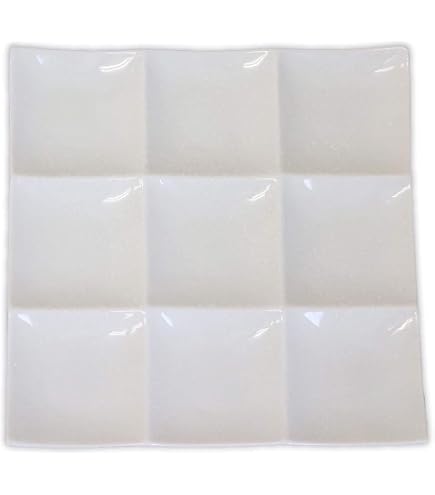 Amazon.co.jp: 美濃焼 miyama 深山 皿 9つ仕切り皿 電子レンジ 食洗機