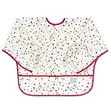 Bumkins Waterproof Sleeved Bib, Confetti (6-24 Months) by Bumkins