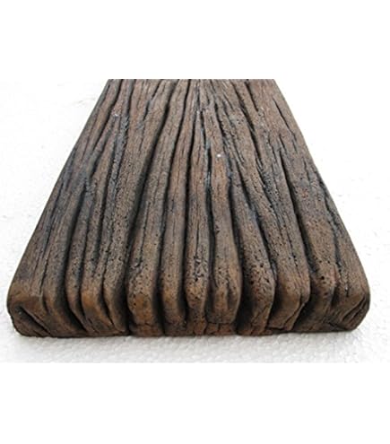 Amazon.co.jp: 祭り 神輿枕 当て木 ゲタ 枕木 焼きヒノキ 浮造り風  