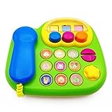 Wishtime Beby Classic 3 Big Talking Animal Sounds/Bell Ring/Music Smart Phone Learning Activity Toy 