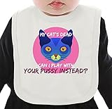 Can i play with your pussy ネクタイを有する有機ビブ Medium