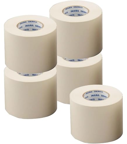 Amazon | 因幡電工 高耐候性粘着テープ 50mm×20m 4巻入 UVT-50-I(4P
