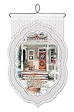 Heritage Lace Christmas Wall Decor Christmas Porch Wall Hanging 14 by 21-Inch White [並行輸入品]