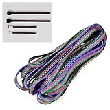 ILS - 5M 4-Pin LED Extension Wire Connector Cable For 3528 5050 RGB Strip