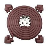 16.2 ft Baby Edge & Corner Guards Set [ 15 ft Edge Guards + 8 Pcs Corner Guards + Door Slam Stopper 