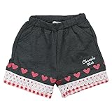 【春物】 chocola(ショコラ) ミニ裏毛キュロットパンツ 80cm /ダークグレー NO.CH-1621-33031