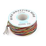 uxcell　ワイヤ　ラッピング　0.25mmの直径　 30AWG　 P/N B-30-1000