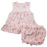 《初夏盛夏対応》(日本製) Pample Mousse(パンプルムース) 針抜き天竺小花柄ミルキースーツ 70cm /PK NO.DP-72451