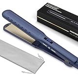 【2023新型】VAPAKA ストレート ヘアアイロン プロ仕様 MAX230℃ 18段階温度調節 ストレート & カール 2way