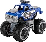 Mattel WWEアクションフィギュア & 車両プレイセット Wrekkin スラムクラッシャー モンスタートラック 8つの分離パーツ付き