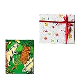 メモリアルギフト 英語 読本　名前入り絵本「恐竜の国での冒険」子供向け 通常子供ラッピング