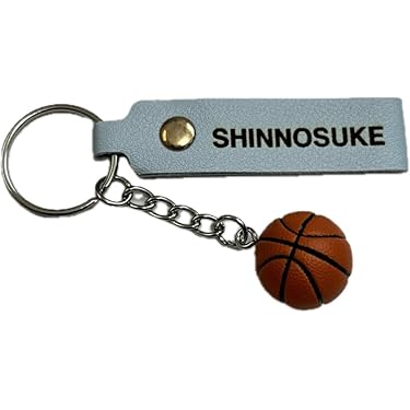 mochi　バスケ　名入れキーホルダー　21個 bsk40】バスケット ボール キーホルダー W40mm 名入れ